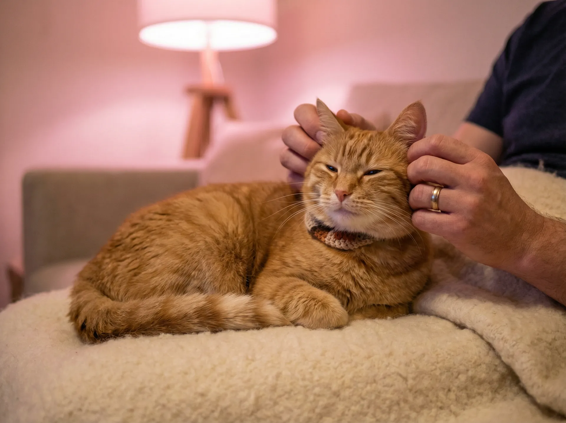 猫咪被温柔抚摸的幸福时刻 - 芒果乱码一线二线三线新区